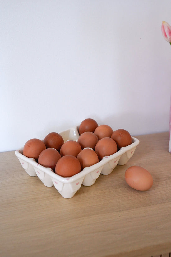 Porte-oeufs pink heart