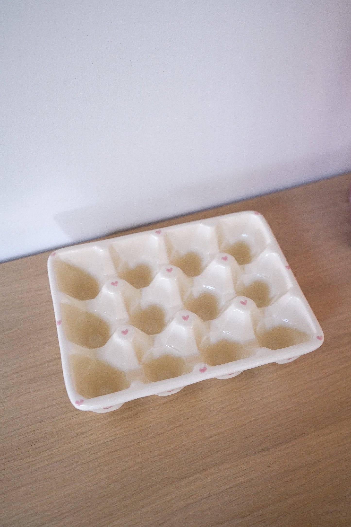 Porte-oeufs pink heart