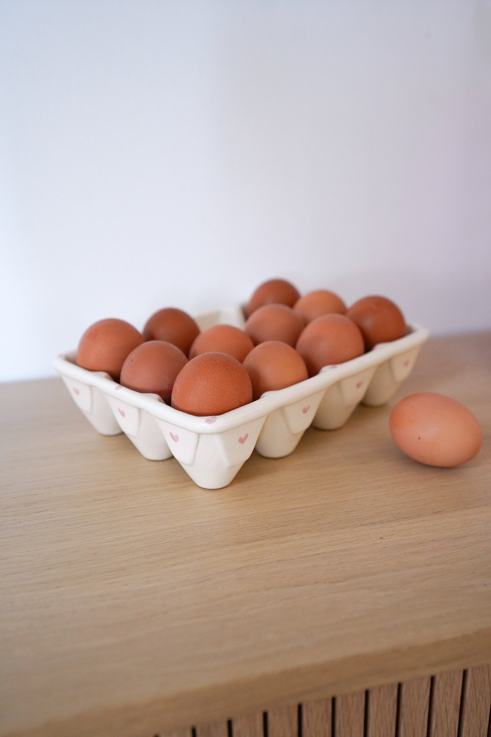 Porte-oeufs pink heart