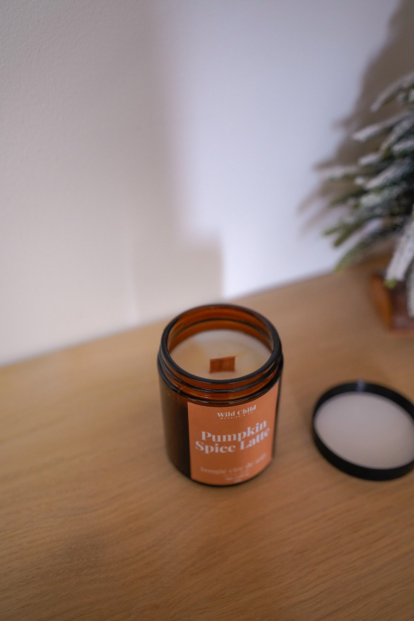 Bougie de Noël Pumkin Spice Latte