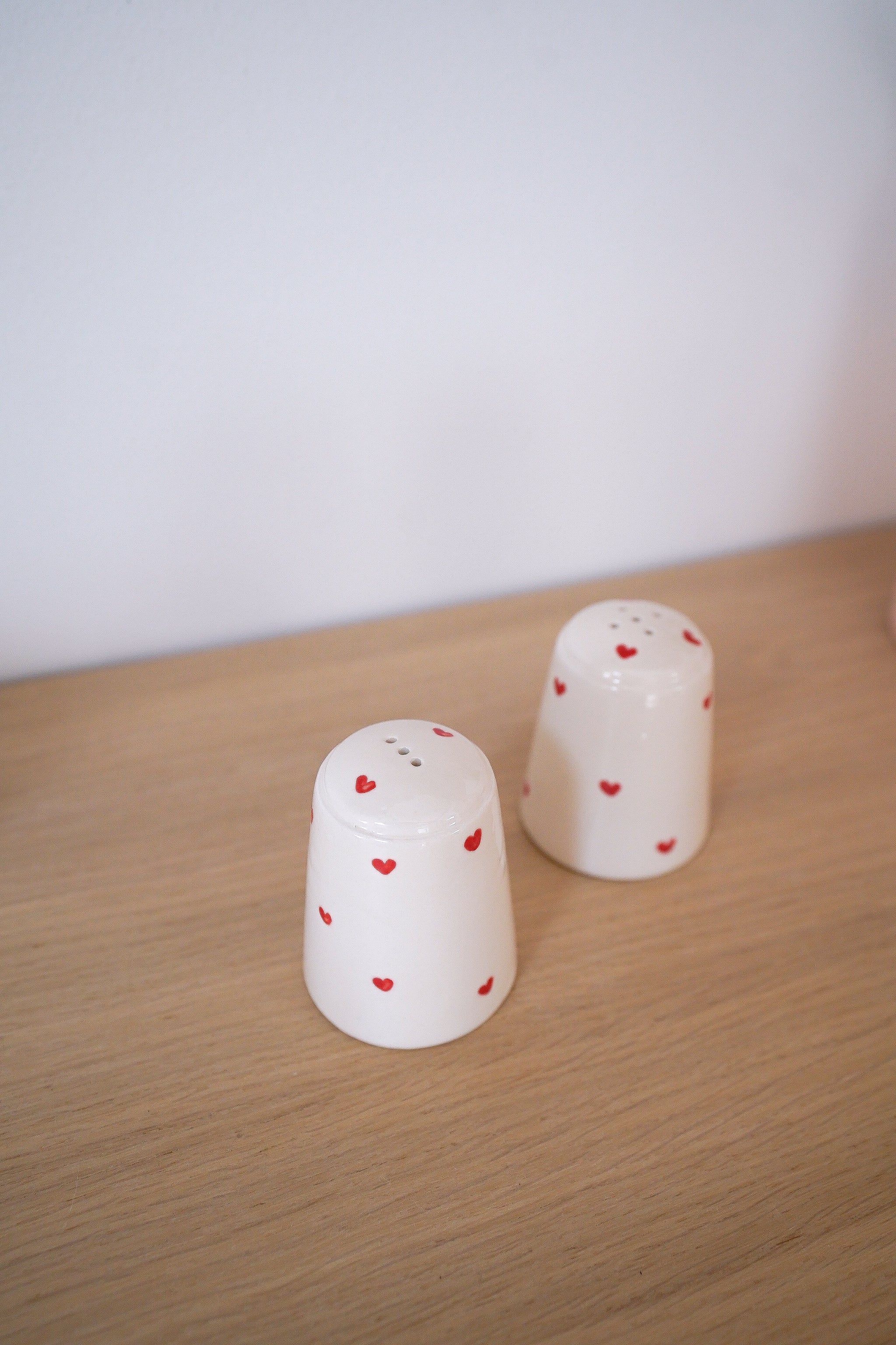 Salière et Poivrière red heart