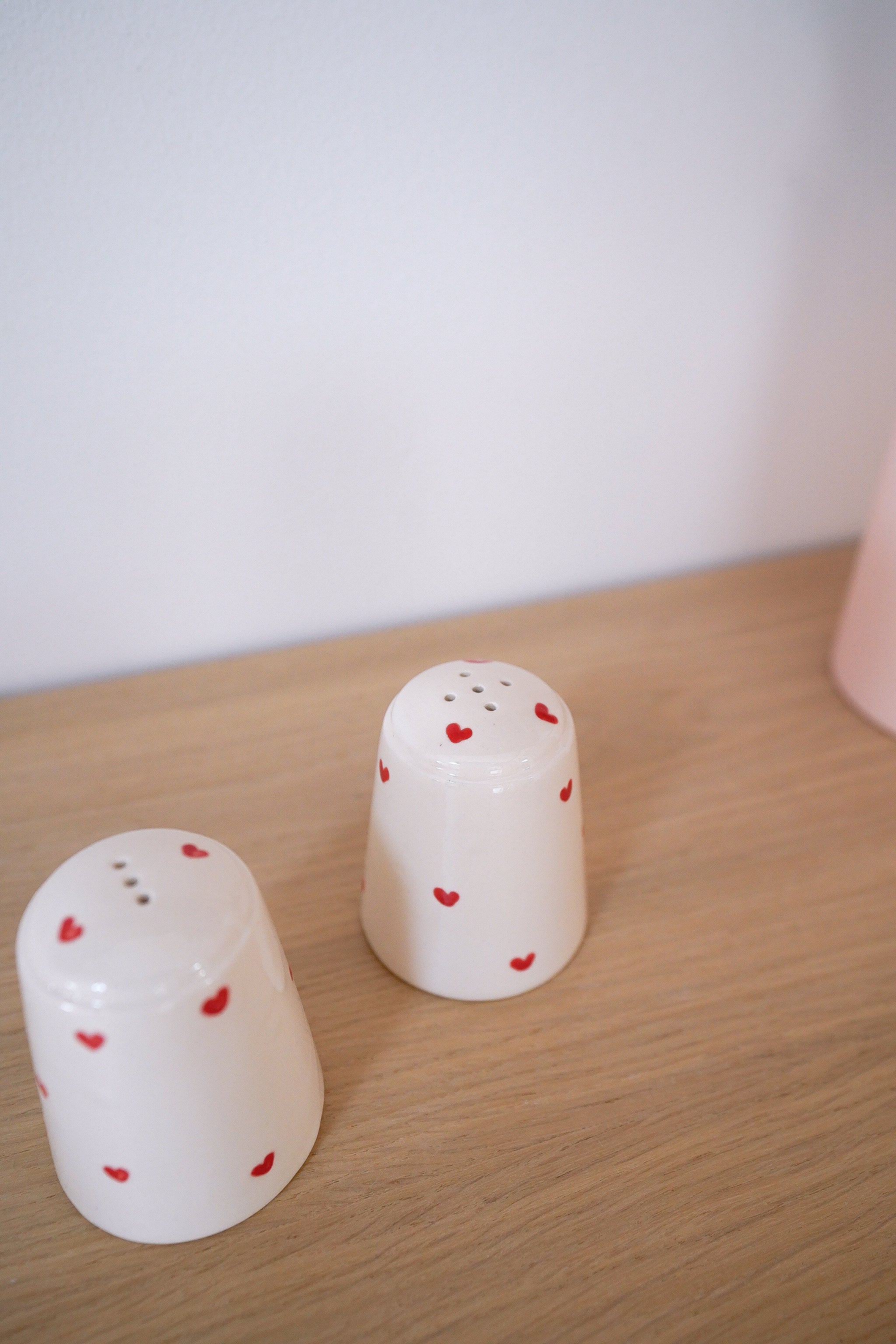 Salière et Poivrière red heart