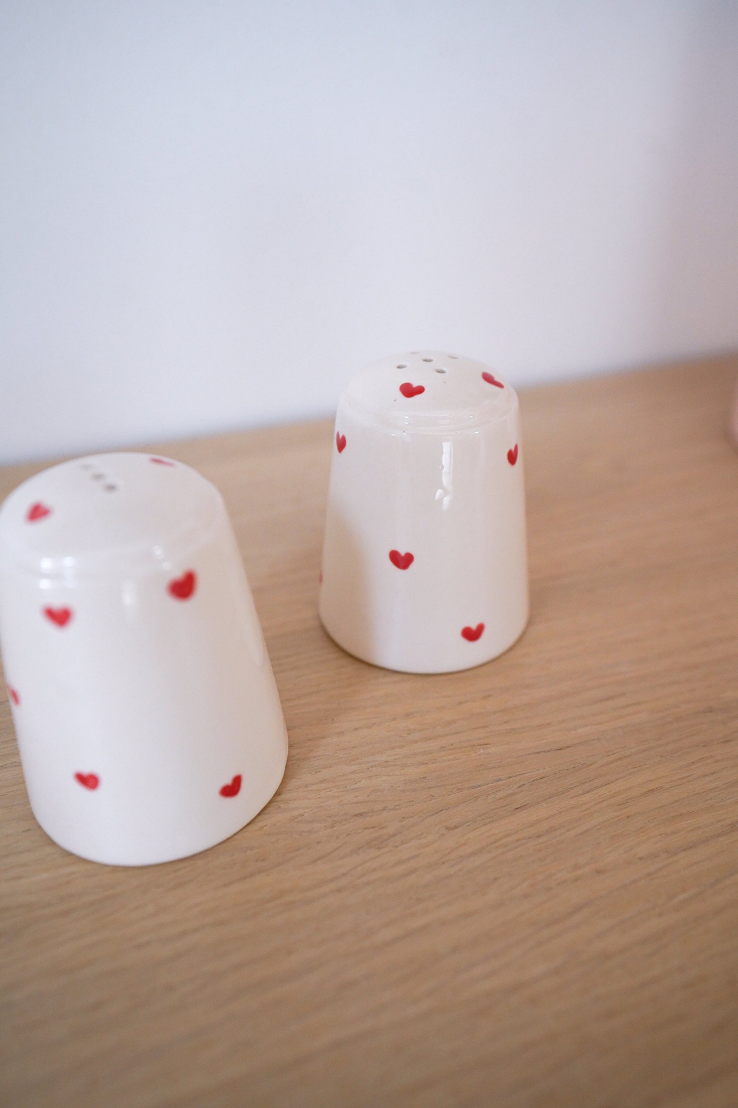 Salière et Poivrière red heart