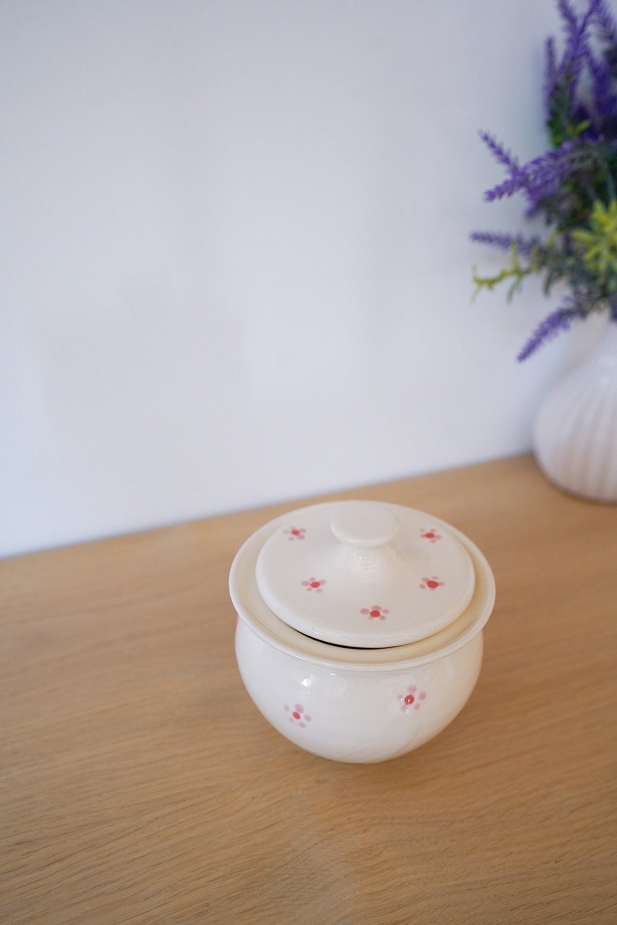 Sucrier Cottage pink