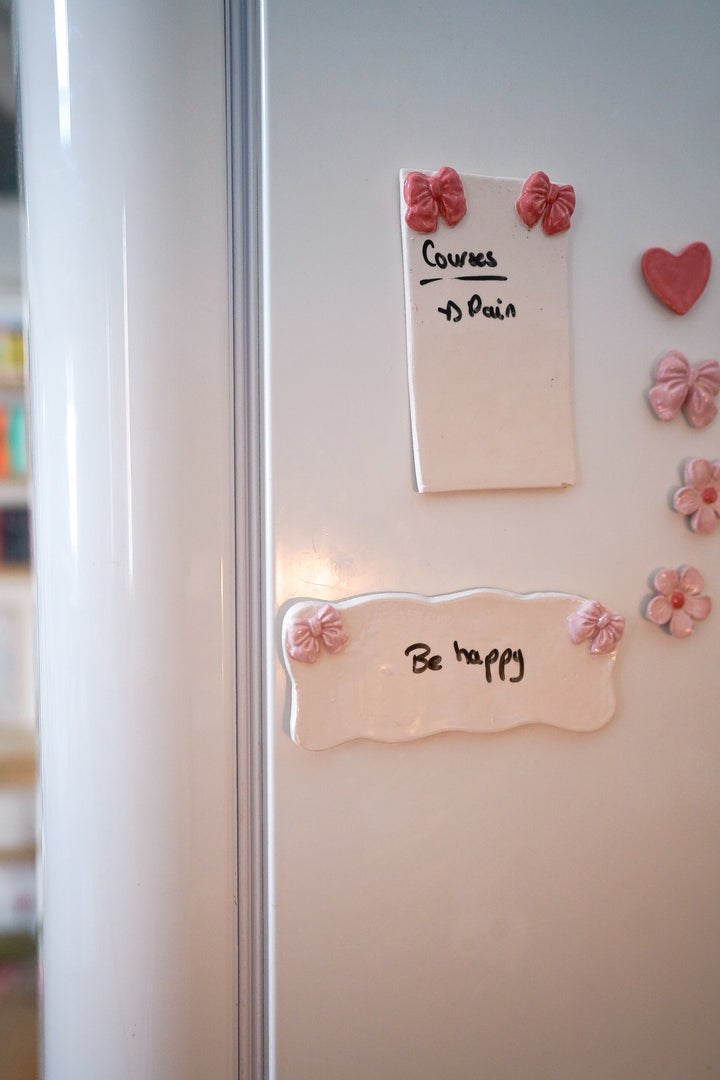 Aimant "To do list" pink
