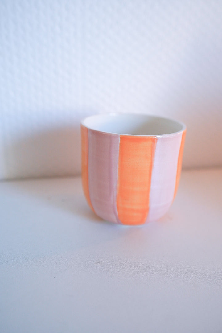Imparfait / Tasse orange/rose