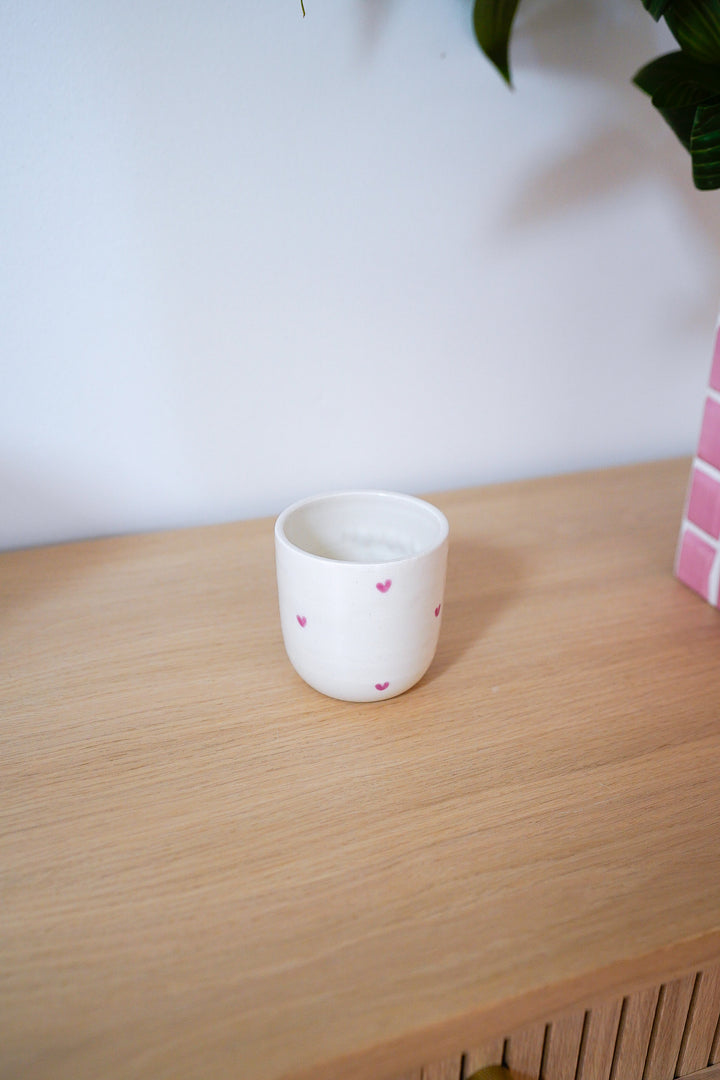 Imparfait / Tasse "J'adore le dimanche" violine