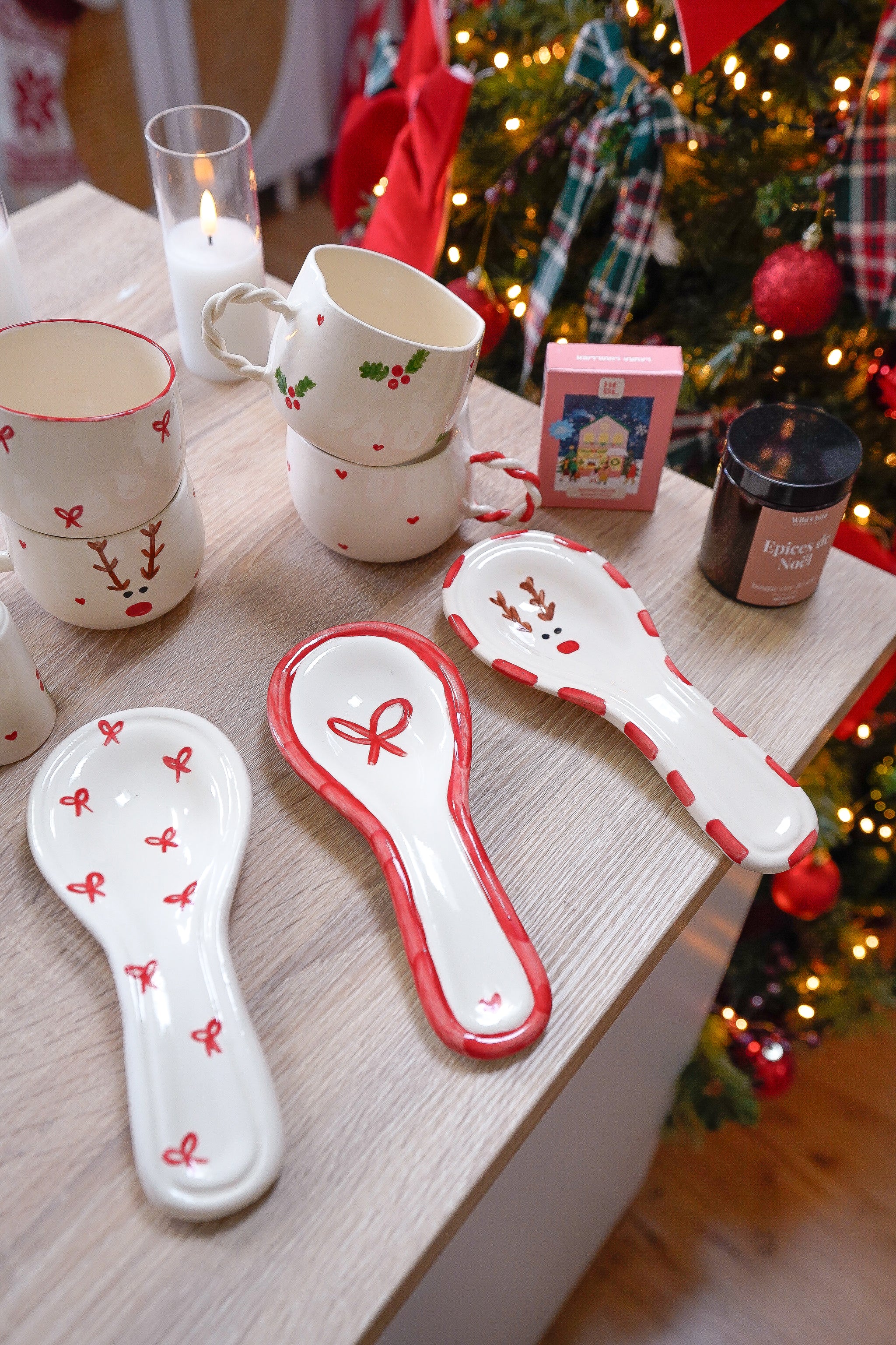 Repose-cuillère Rudolph