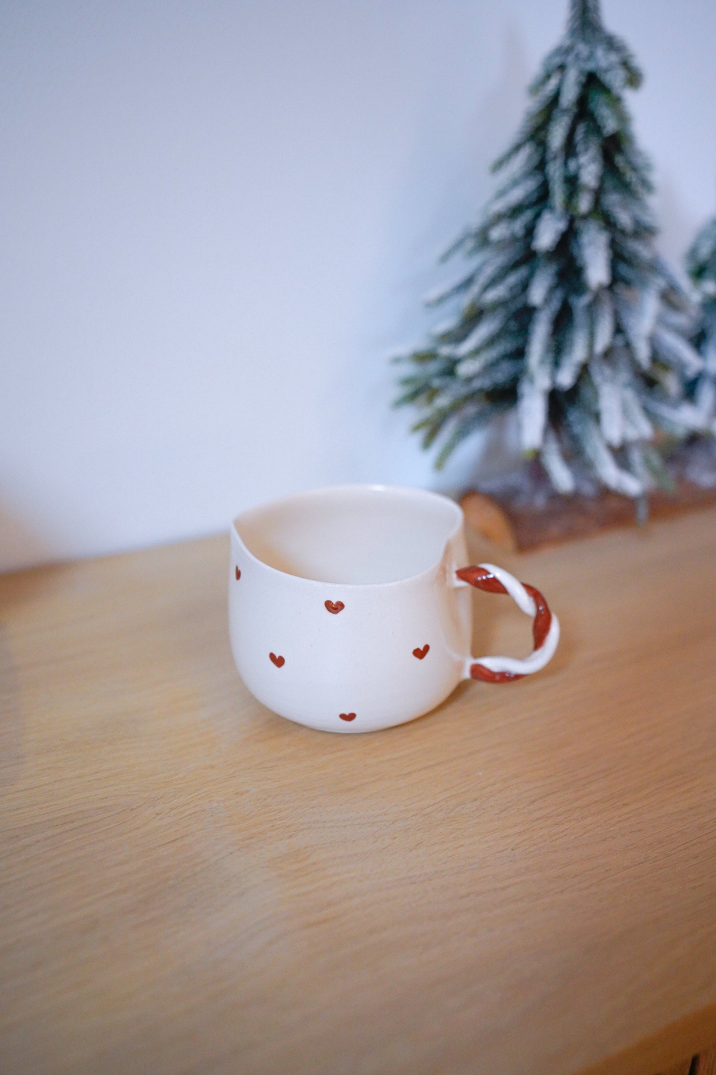 Tasse marron - Noël