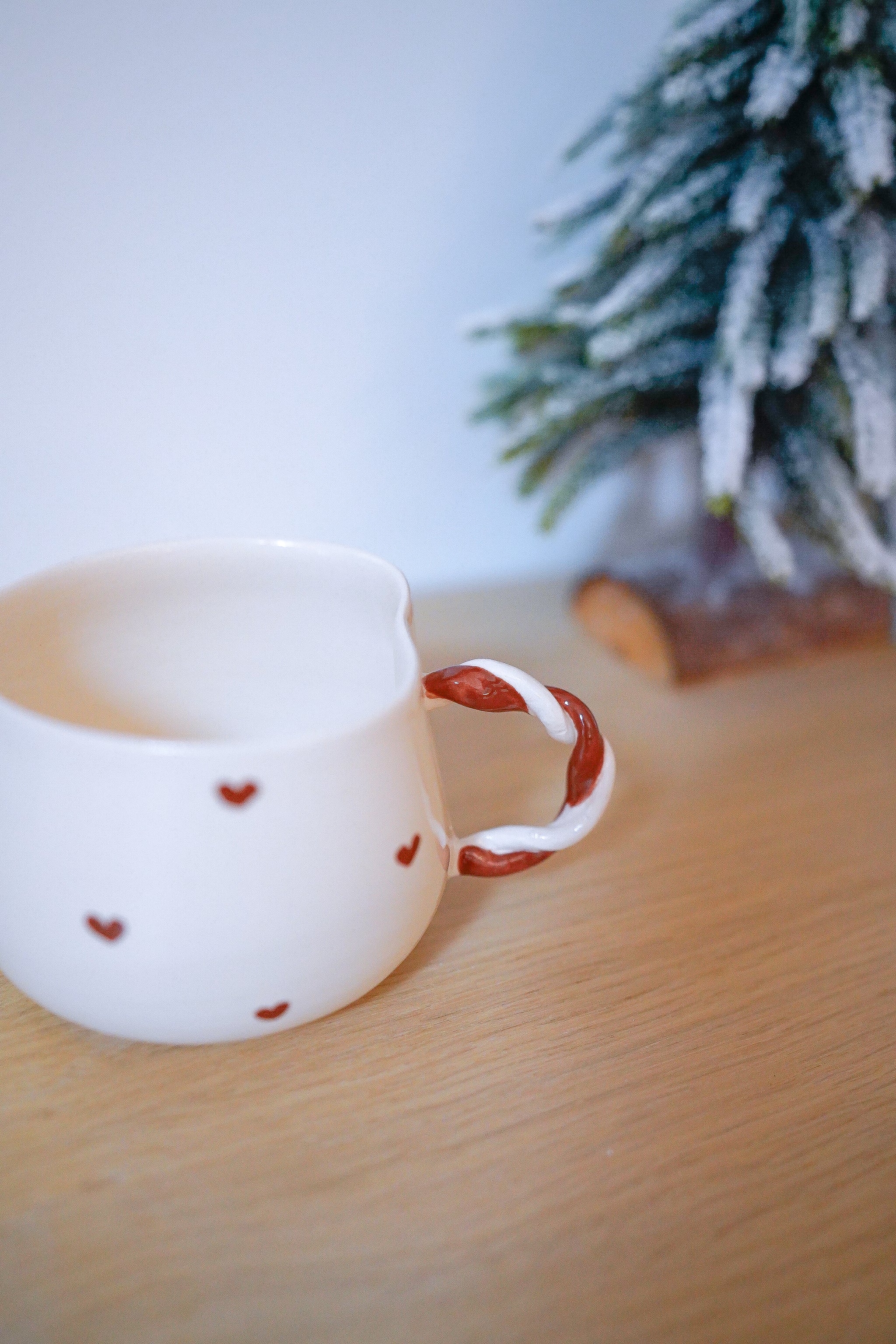 Tasse marron - Noël